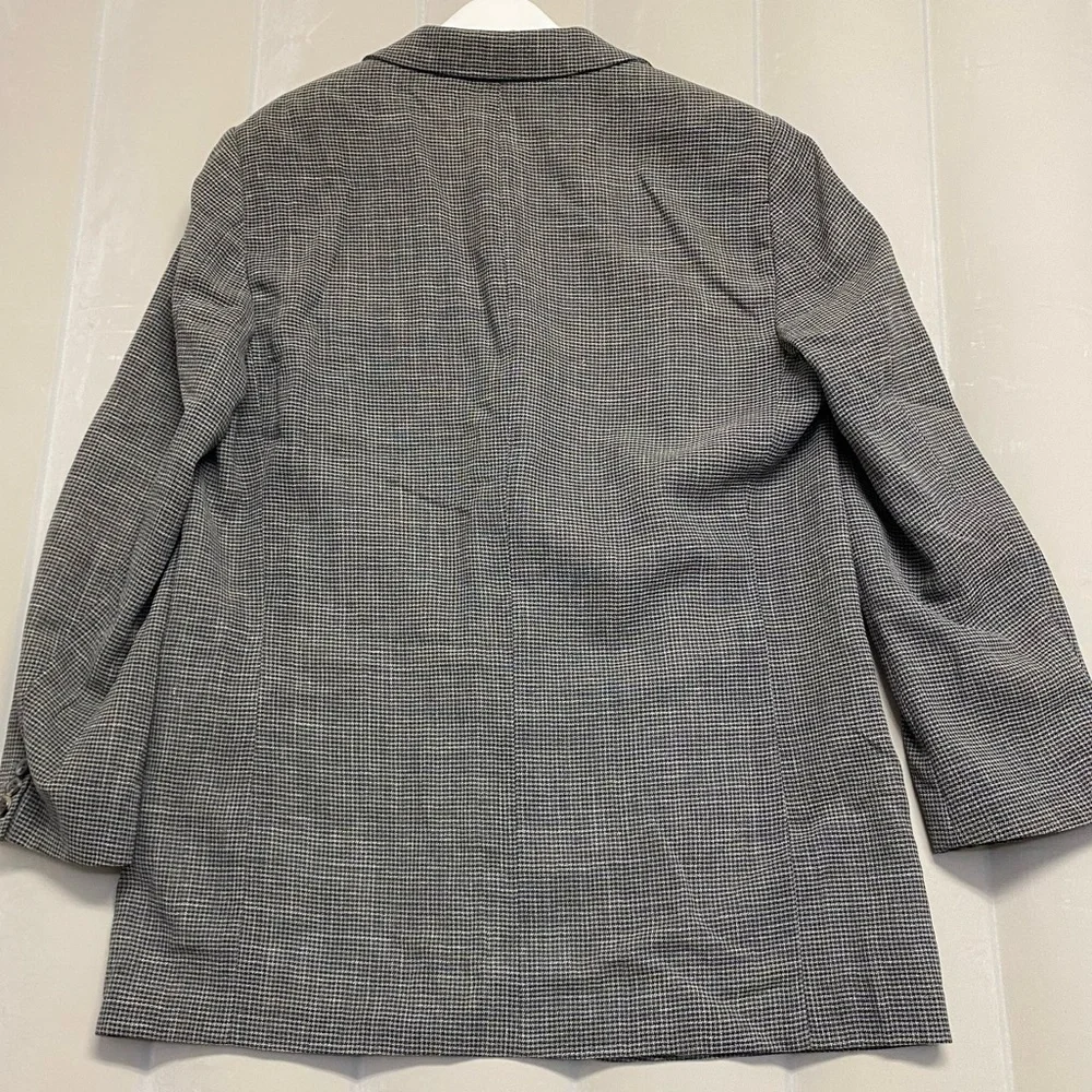 Hugo Boss Men’s Sports Coat Blazer Jacket Size 42R Virgin Wool Linen Blend